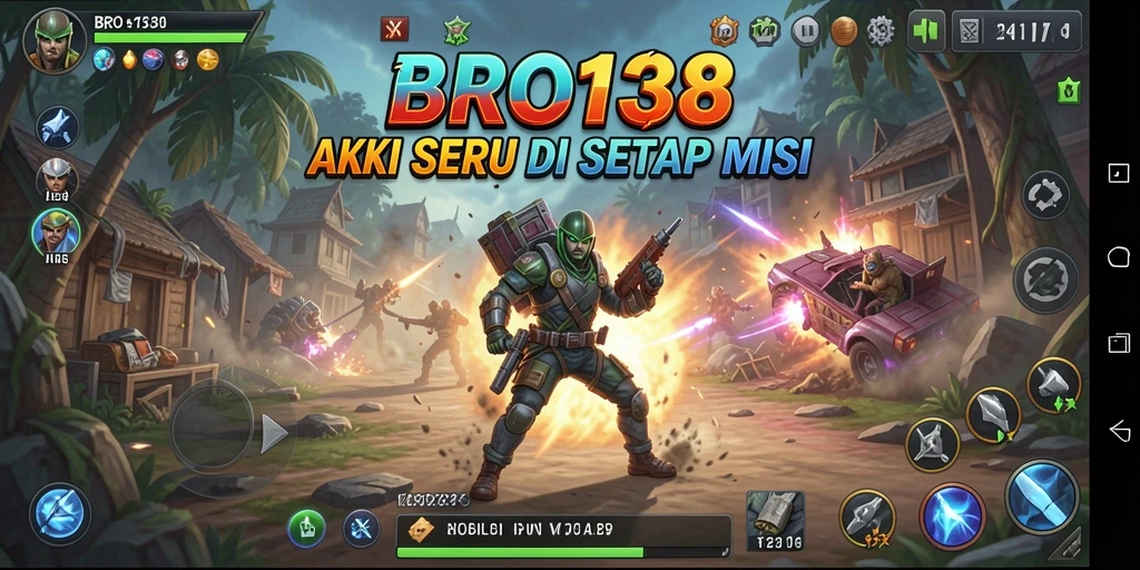 Tangkapan layar <strong>BRO138</strong> menampilkan momen aksi mendebarkan saat pertempuran.