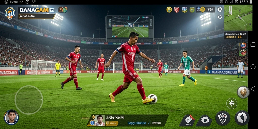Tampilan gameplay seru penuh aksi dari DANAGAME.