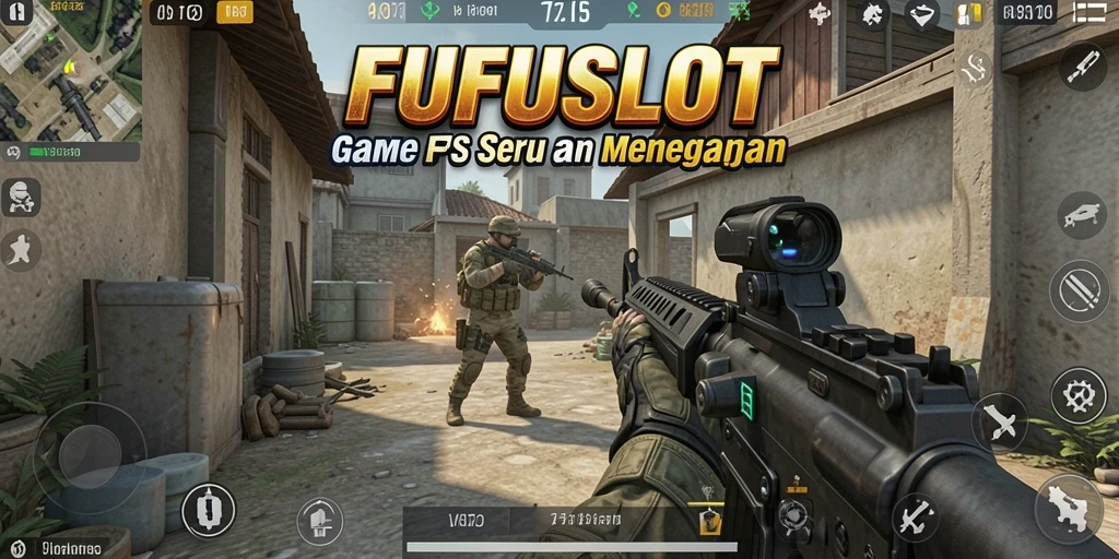 Gameplay FUFUSLOT yang intens dan mendebarkan saat bertempur.