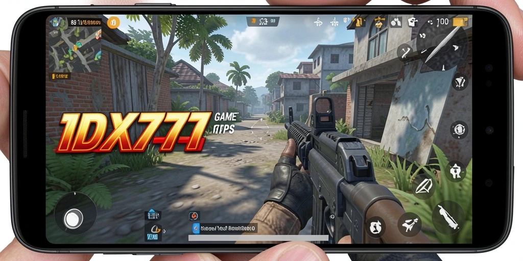 Screenshot menunjukkan aksi seru dari gameplay TPS IDX777.