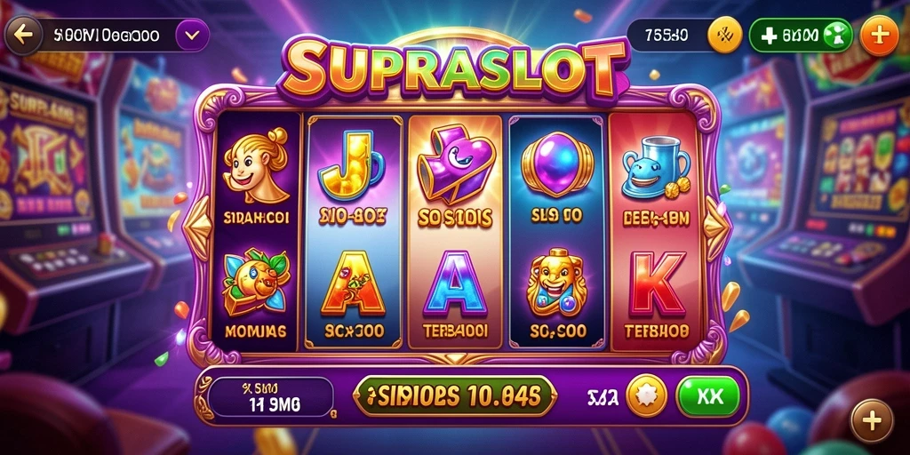 Permainan slot seru dengan grafis menarik di SUPRASLOT.